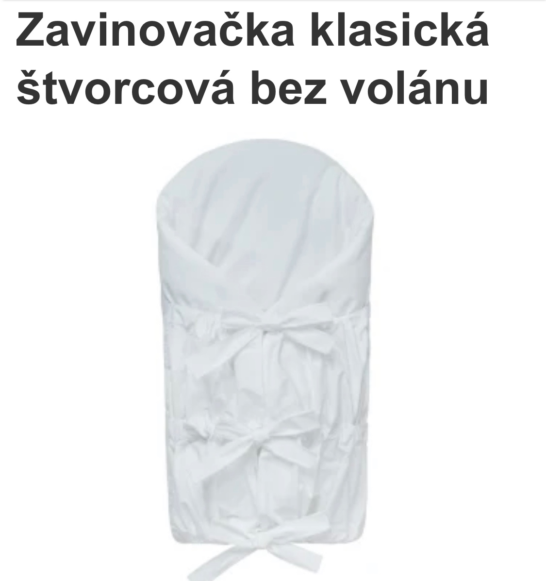 Zavinovačka štvorcová Esito