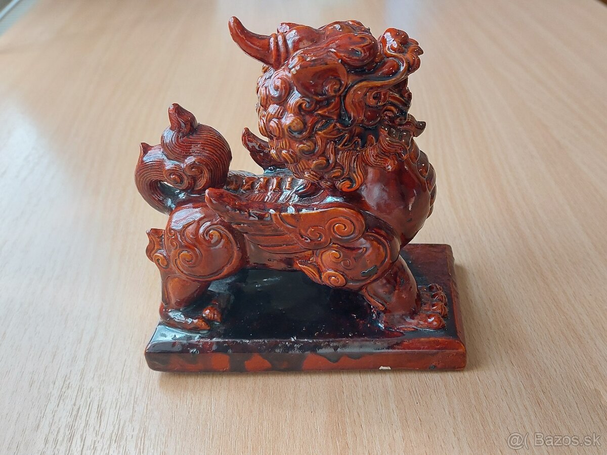 CHINESE FOO DOG LION socha