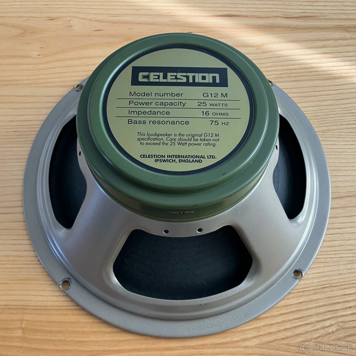 Celestion G12M Greenback - 16Ohm