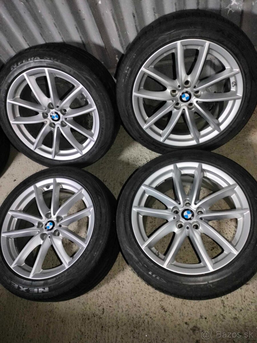 4ks alu disky orig. BMW 5x112 R18 pneu