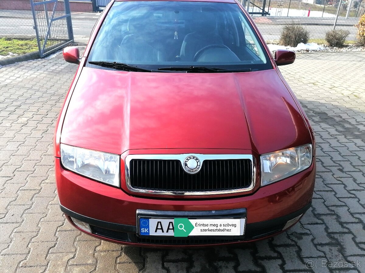 Škoda fabia 1.4 mpi