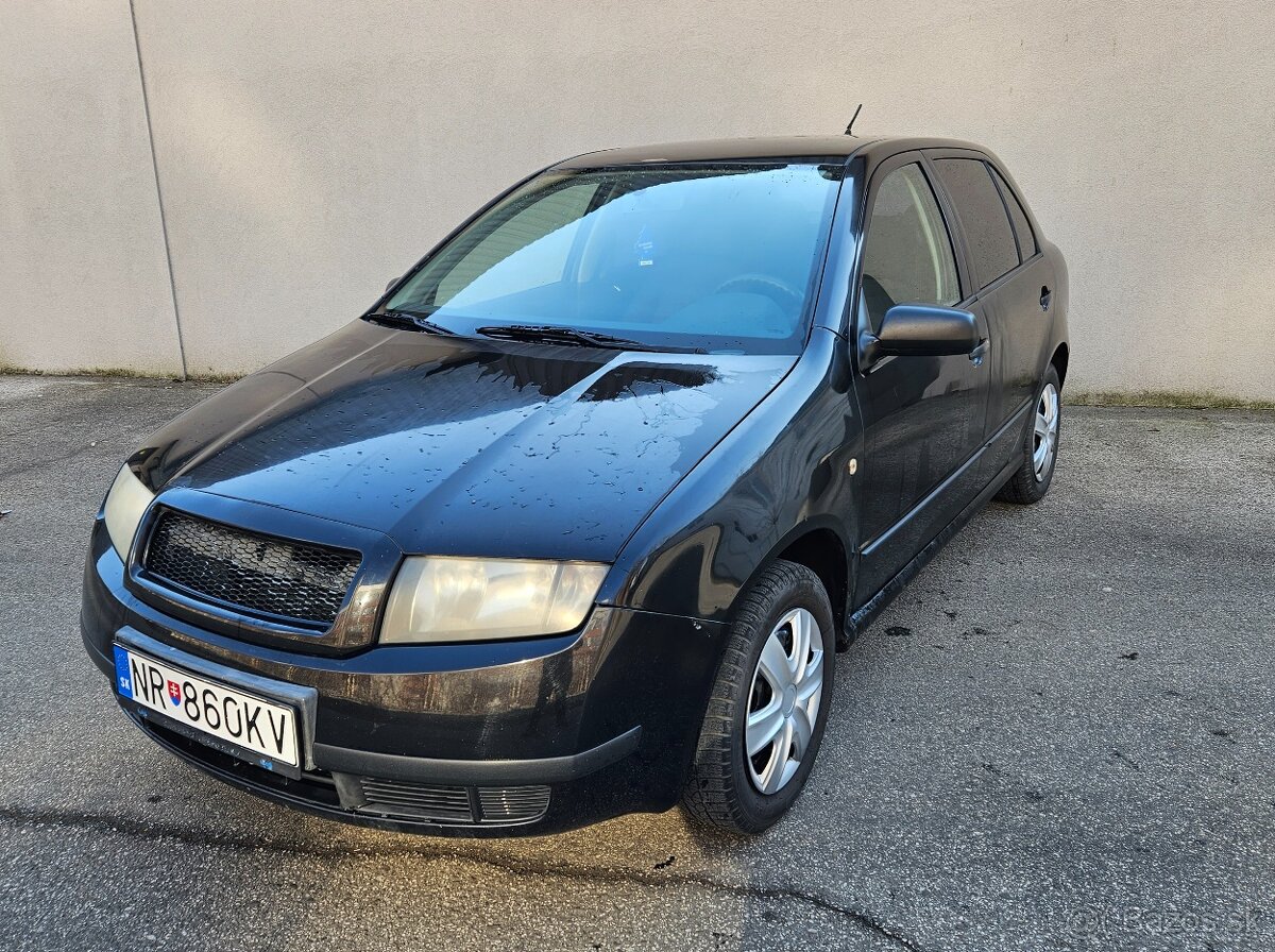 Škoda Fabia 1.2 Benzín 12v 47 kw rok výroby 2003.