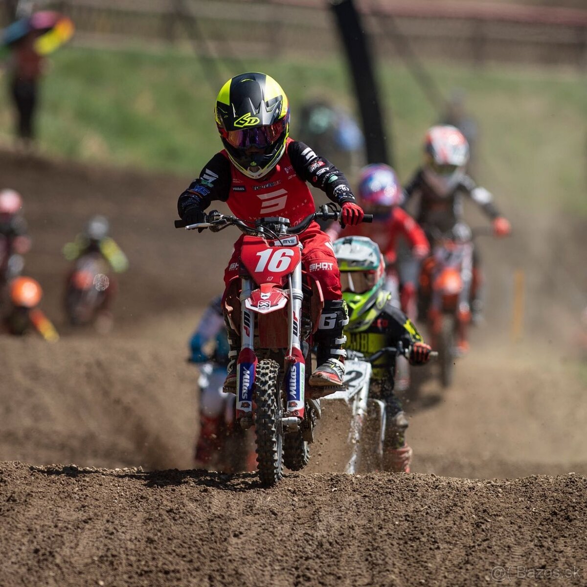 juniorské detské oblečenie set shot na motocross štvorkolka