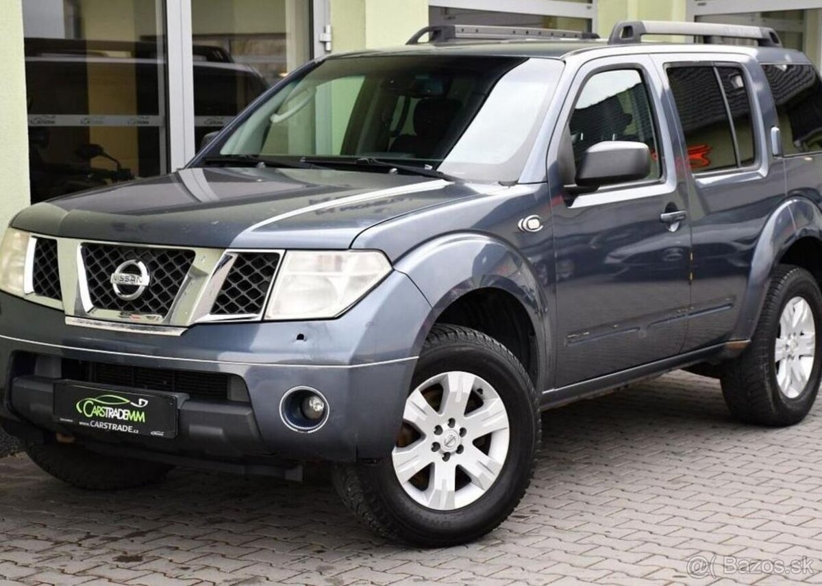 Nissan Pathfinder 2.5DCI KAMERA TAŽNÉ 7.MÍST 128 kw