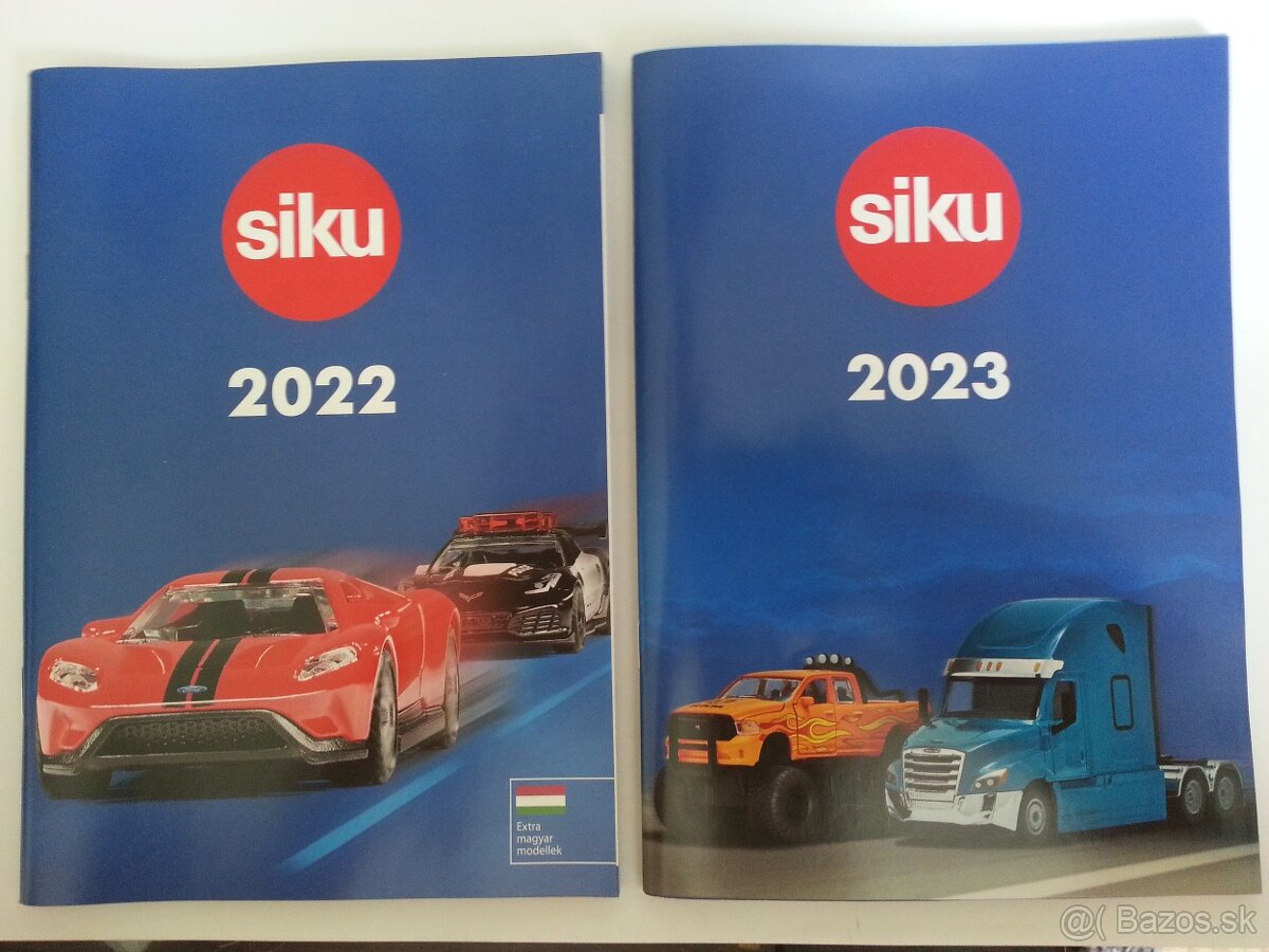 SIKU - KATALÓGY 2022, 2023 - POZRI DETAILNÉ FOTO