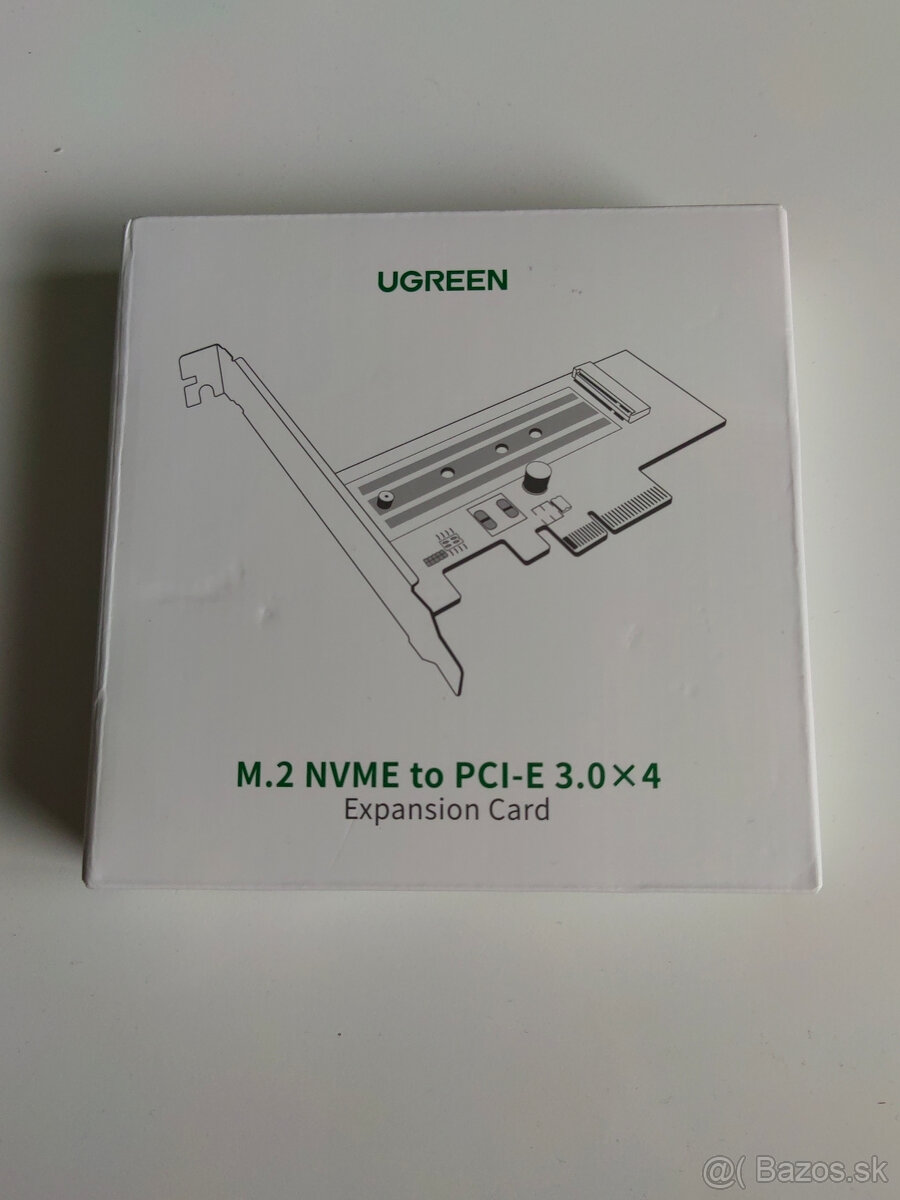 Predám Ugreen M.2 NVMe to PCI-E 3.0 x4