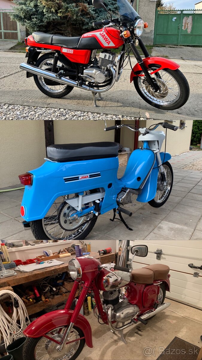 Renovácie motocyklov Jawa/ČZ