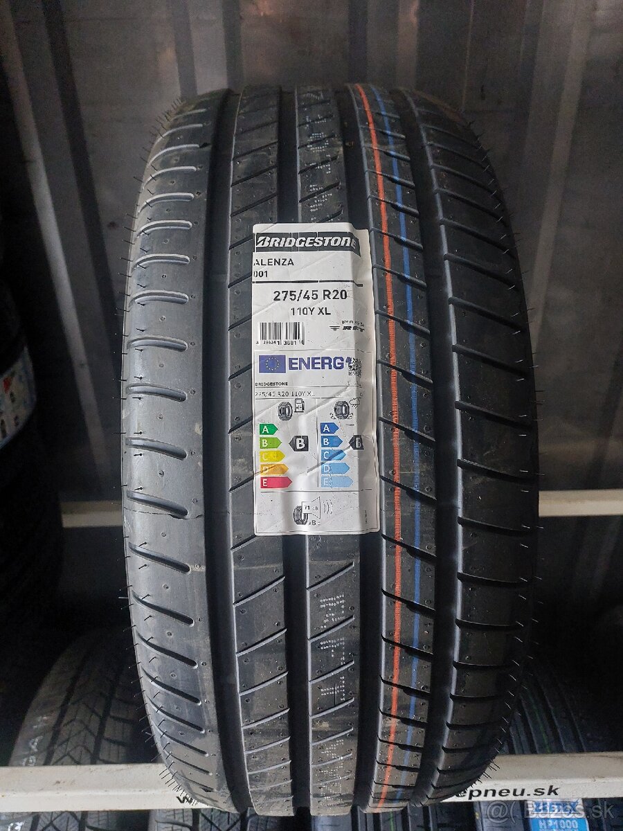 1ks nová letná pneu 275/45R20 RFT Bridgestone