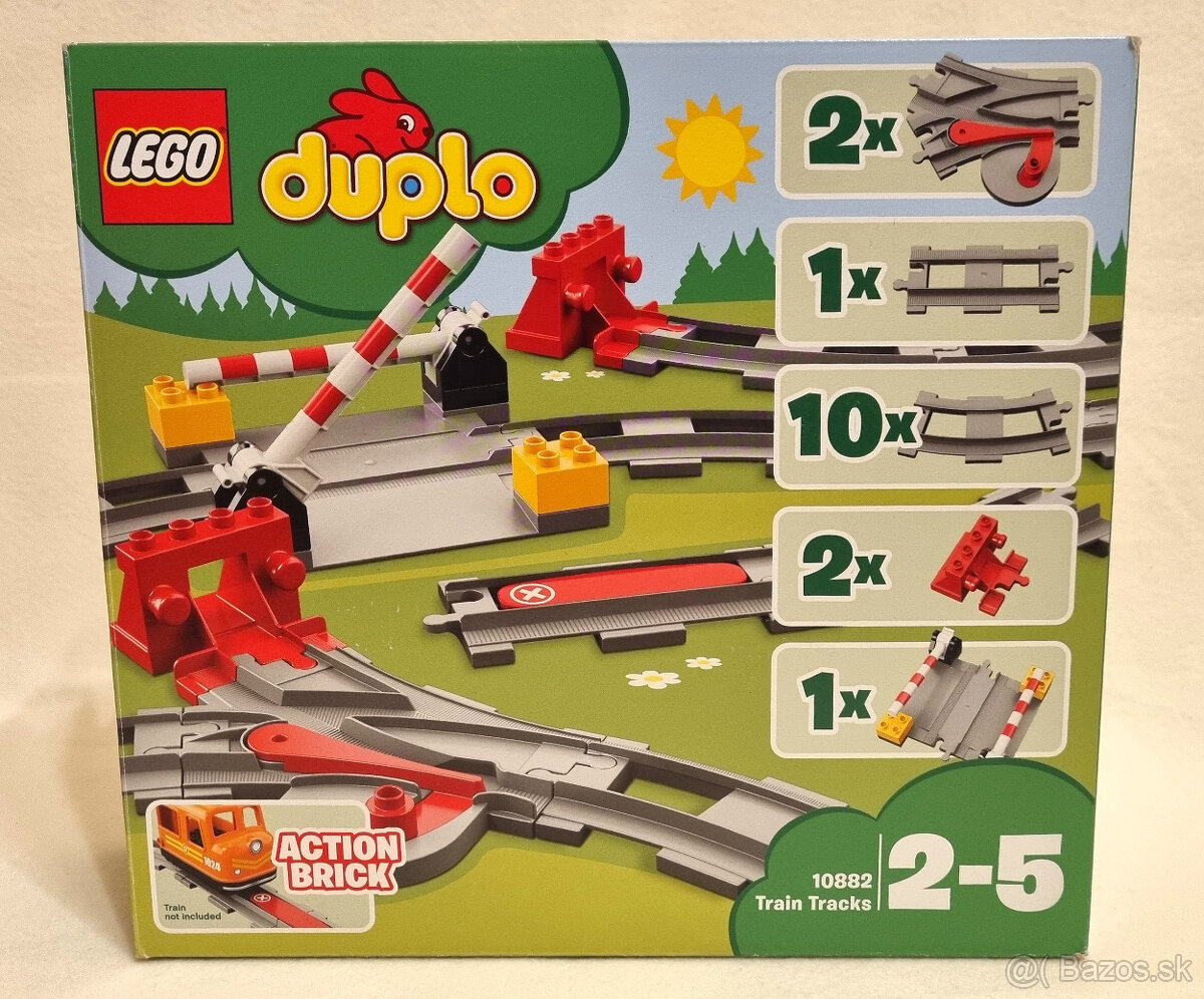 LEGO Duplo - Koľajnice