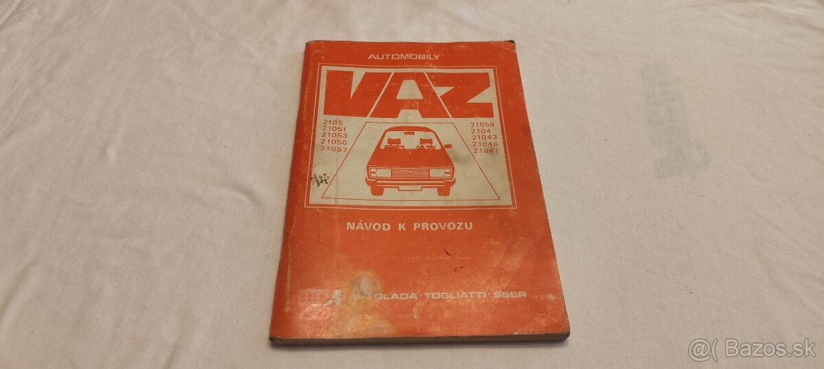 VAZ ( LADA ) 2105 2104 - návod k obsluze a provozu  příručka