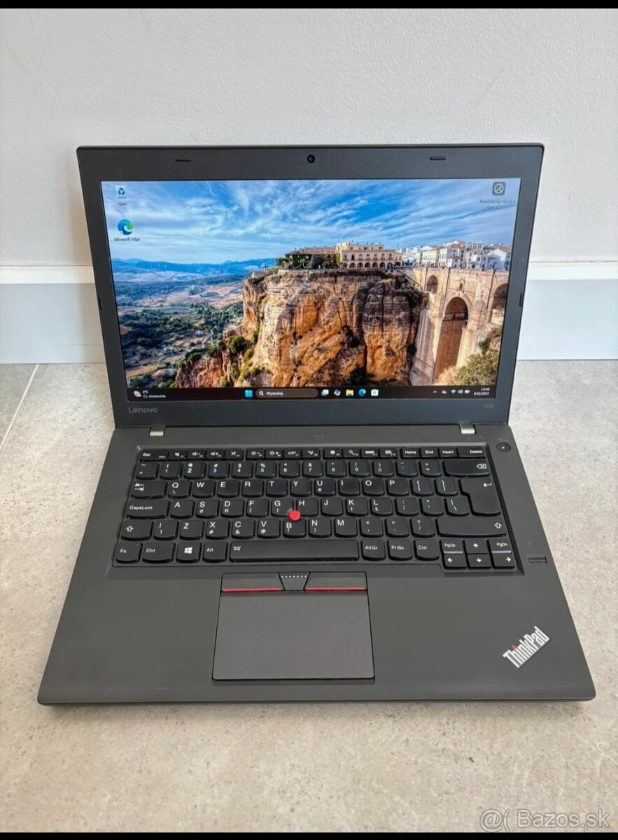 Lenovo T460 Dotykový display(i5-6300U, 8GB RAM, 240GB SSD)