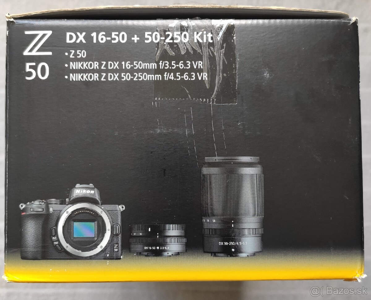 Nikon Z50 double zoom kit