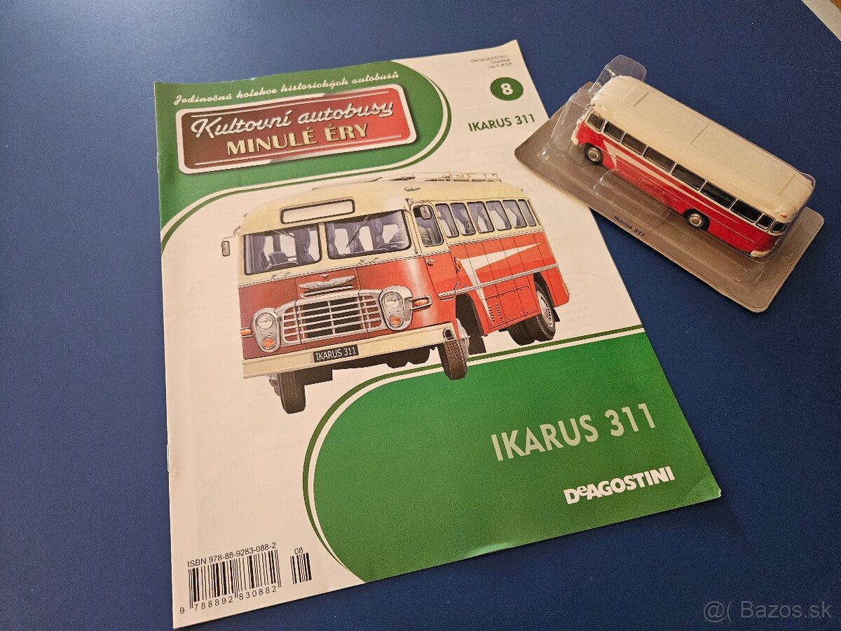DeAgostini IKARUS 311 Kultovní autobusy #8 1:72