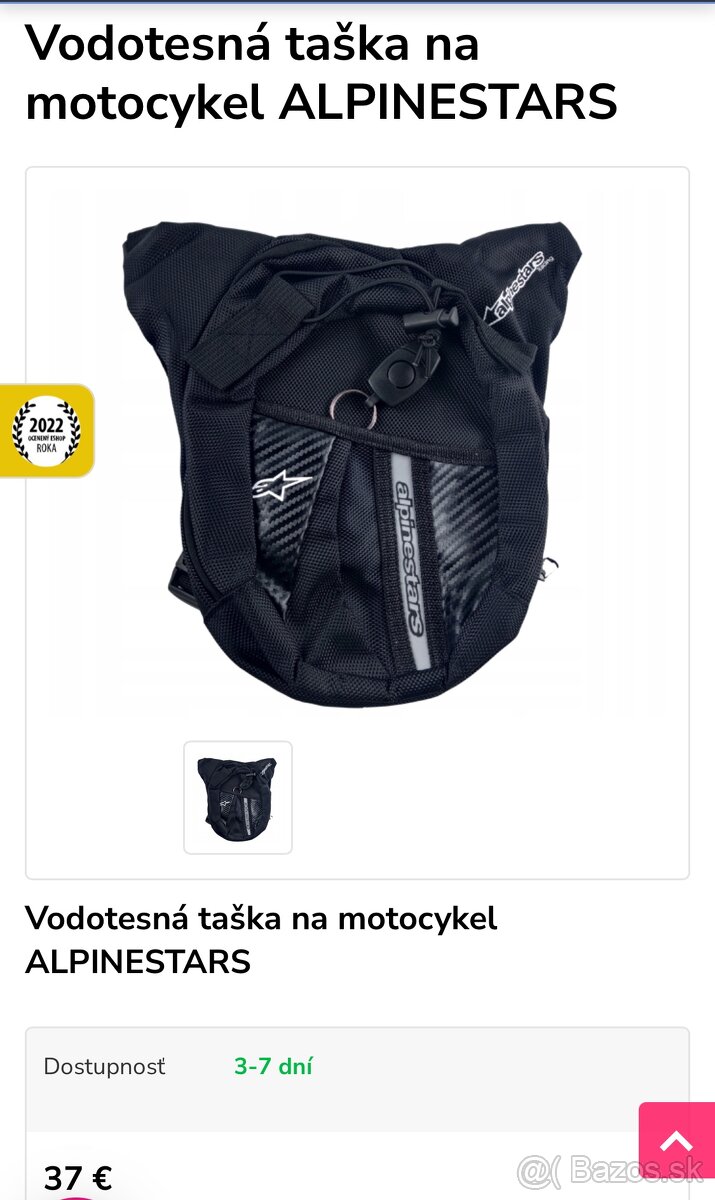 taška na motocykel ALPINESTARS