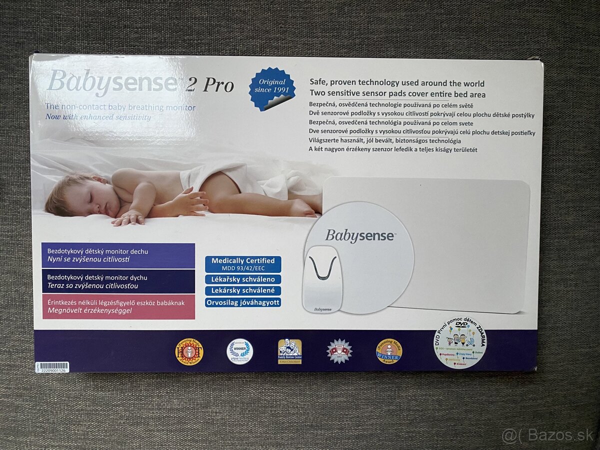 Monitor dychu Babysense 2 pro