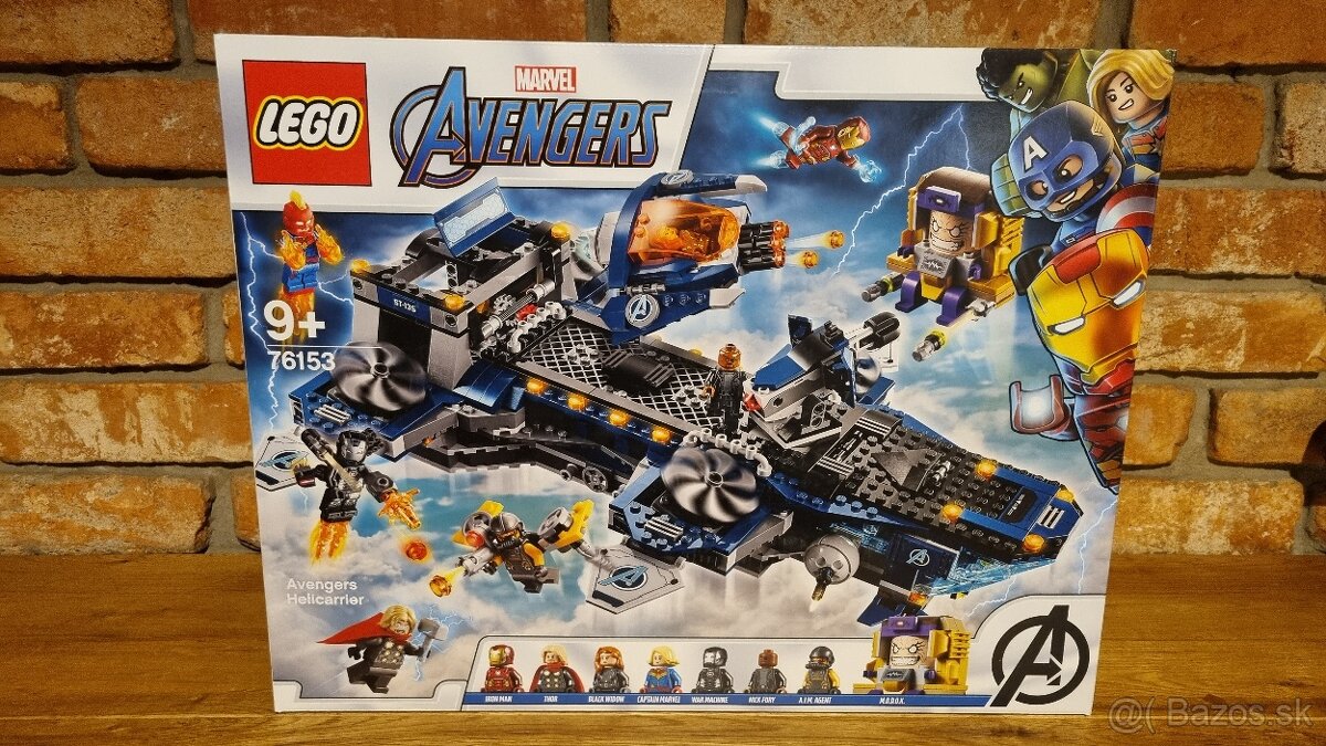 LEGO Marvel 76153 Helicarrier / 76166 Boj vo veži