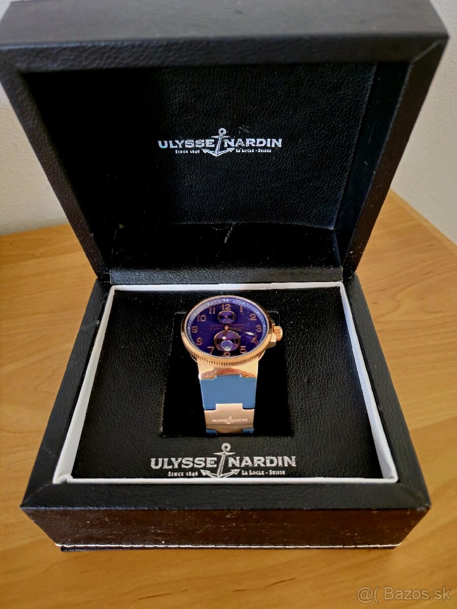 Ulysse Nardin rose gold  pánske hodinky