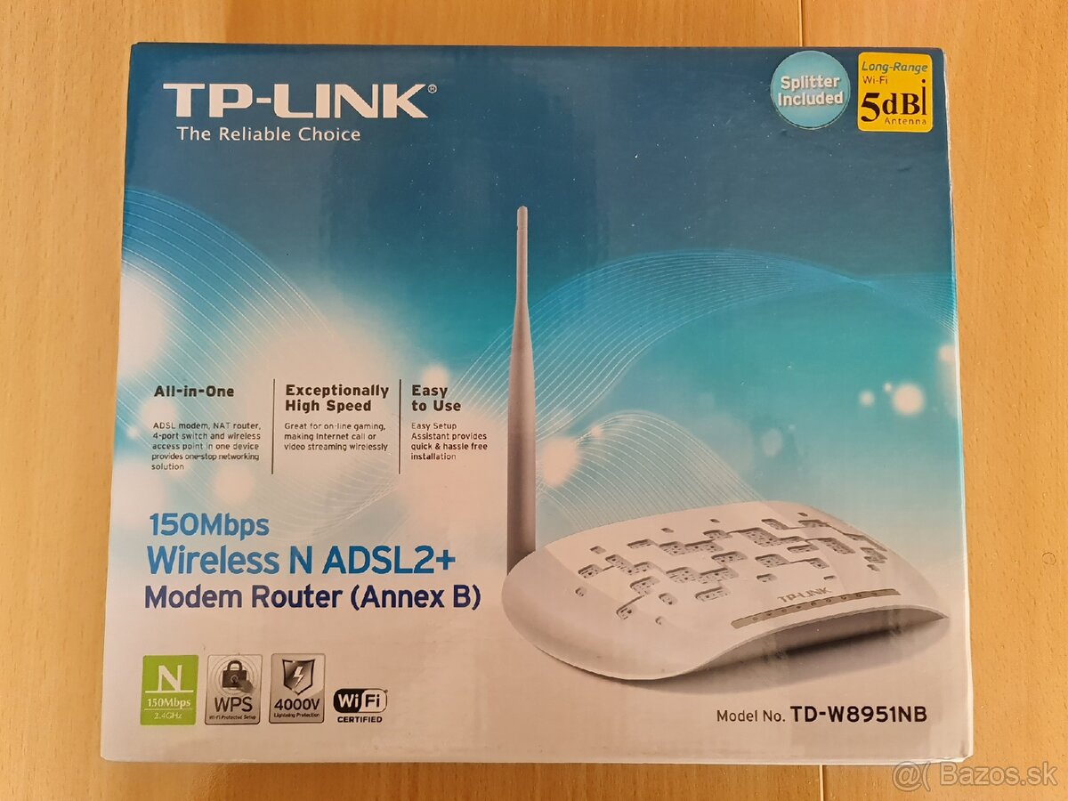 Modem Router TP-Link TD-W8951NB