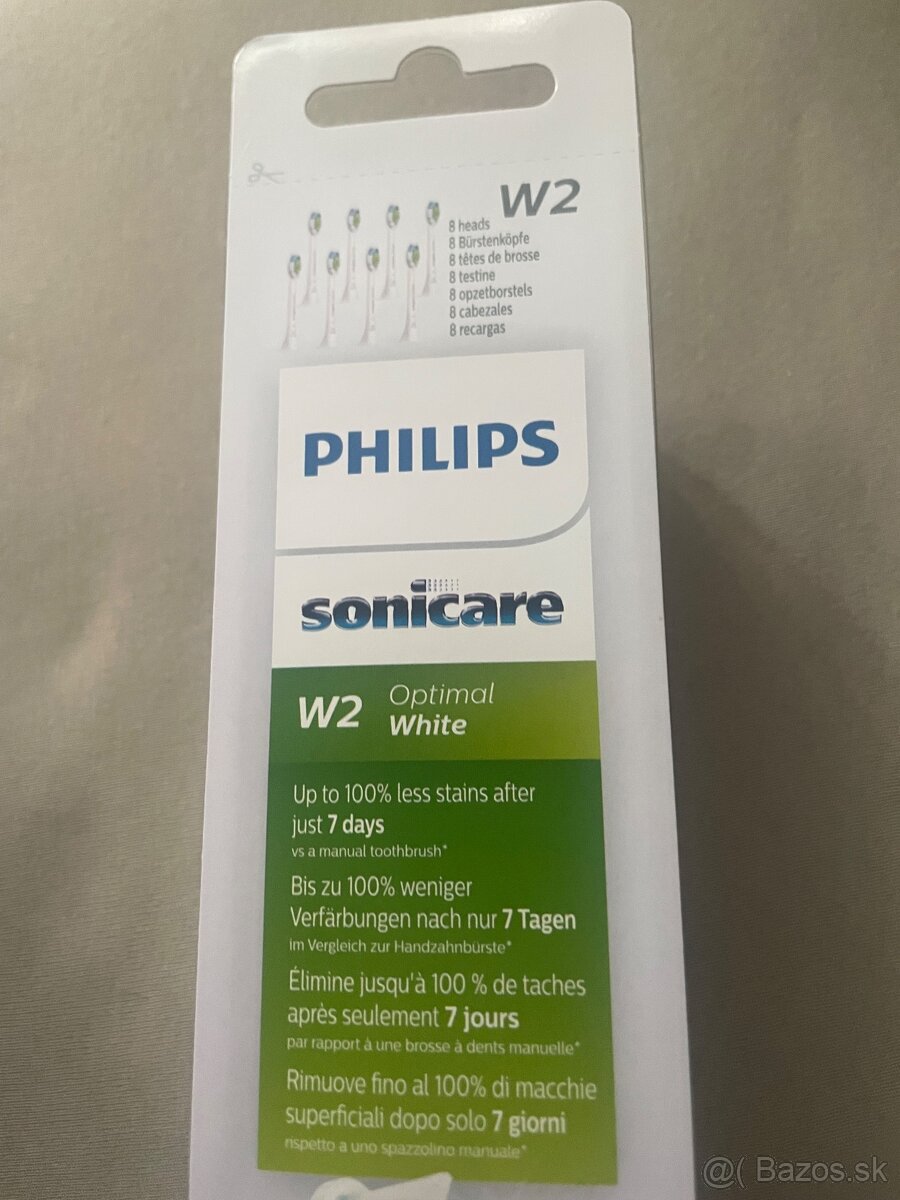 Zubná kefka PHILIPS sonicare nastavce 8ks