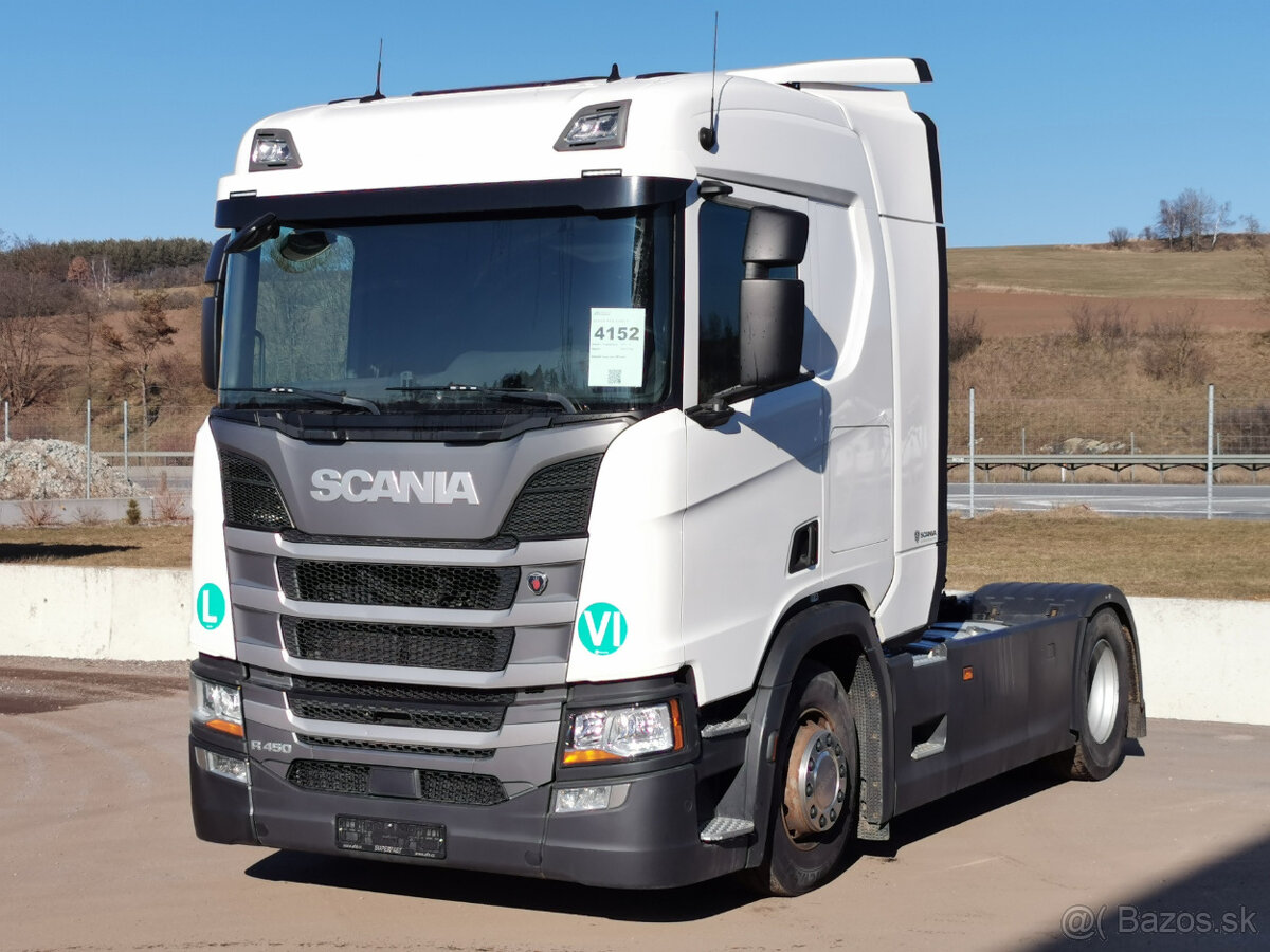 Prodám tahač návěsů SCANIA R450 EURO 6 jednookruhová hydraul