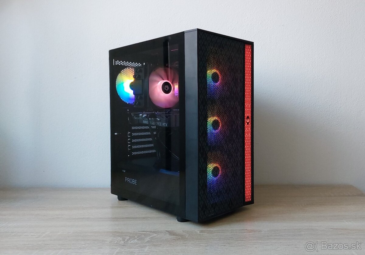 Herný pc 8jadro AMD Ryzen 7 5700X 3,40ghz/NVME/RTX3050 8GB