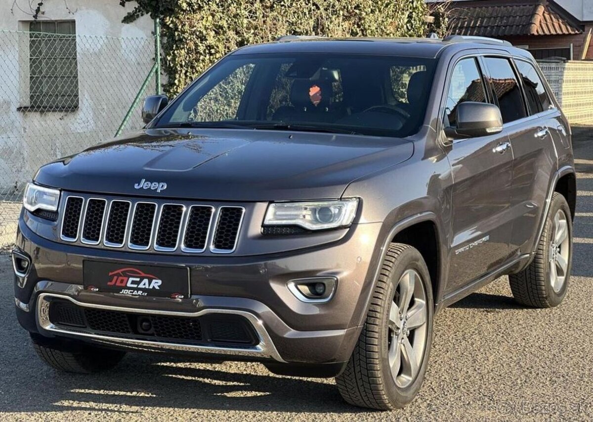 Jeep Grand Cherokee 3.0CRD OVERLAND KŮŽE NAVI nafta automat