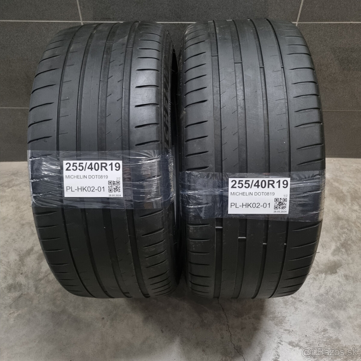 Letné pneumatiky pár 255/40 R19 MICHELIN