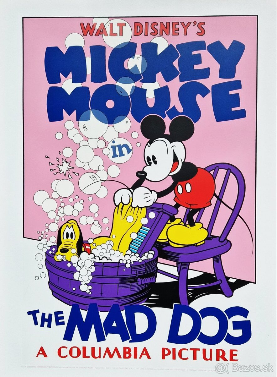 Walt Disney / Circle Fine Art  - The mad dog (1970s–80s)