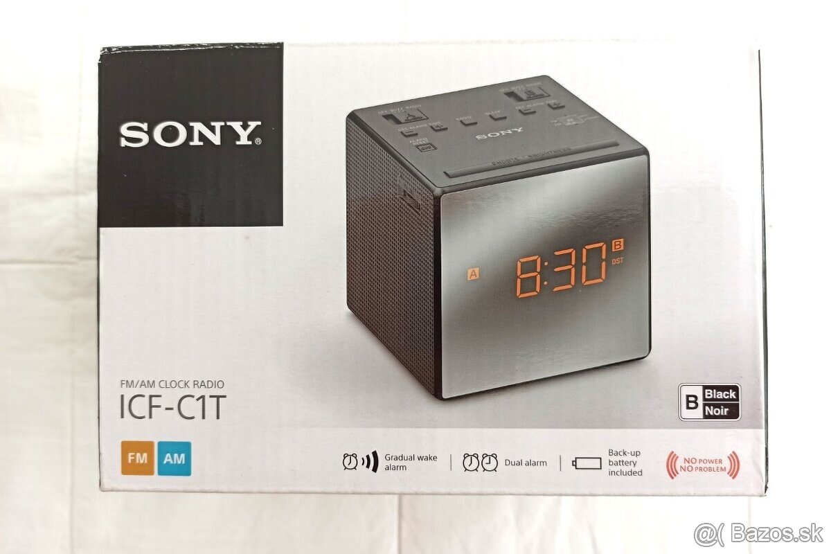 rádiobudík Sony ICF-C1T