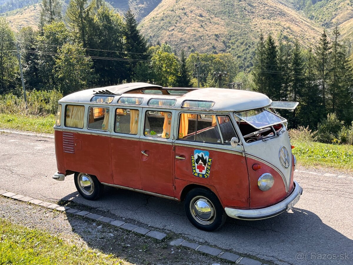 VW T1 samba bus original nemecká