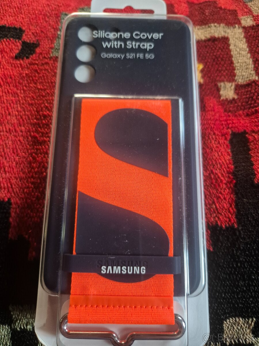 Cover zadný Samsung S21fe 5g modrý nepoužívaný