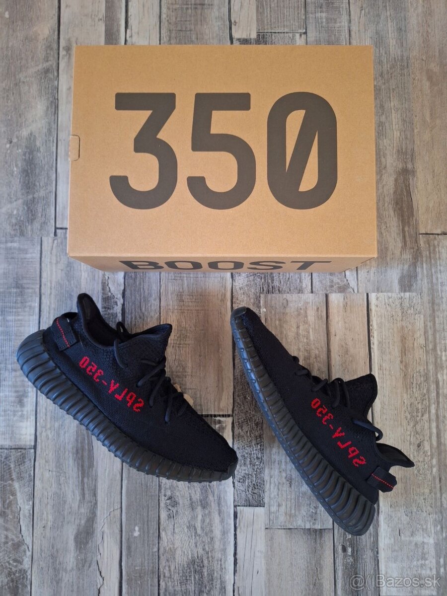 Yeezy Boost 350 V2 Black Red