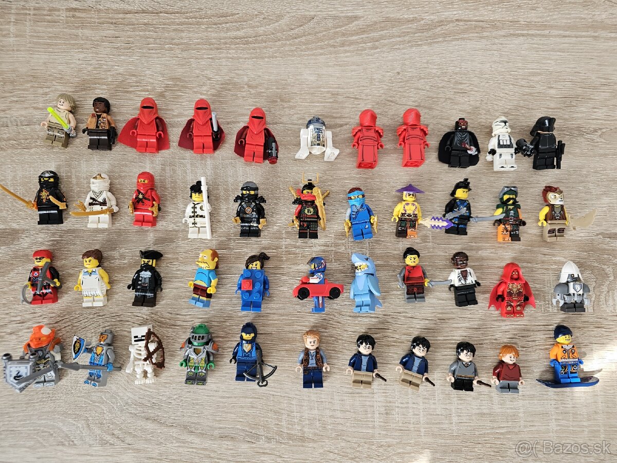 Lego minifigúrky ( Star wars, Ninjago, Harry Potter )