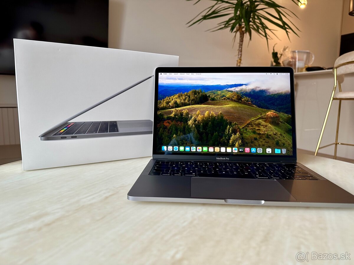 MacBook Pro 13” s Touch Bar (2019) – Intel i5, výborný stav