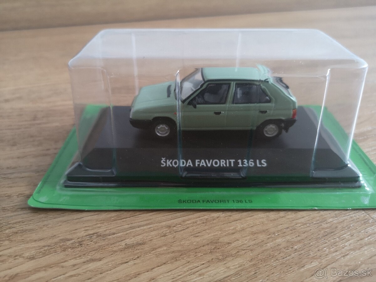 Škoda Favorit 136LS 1:43