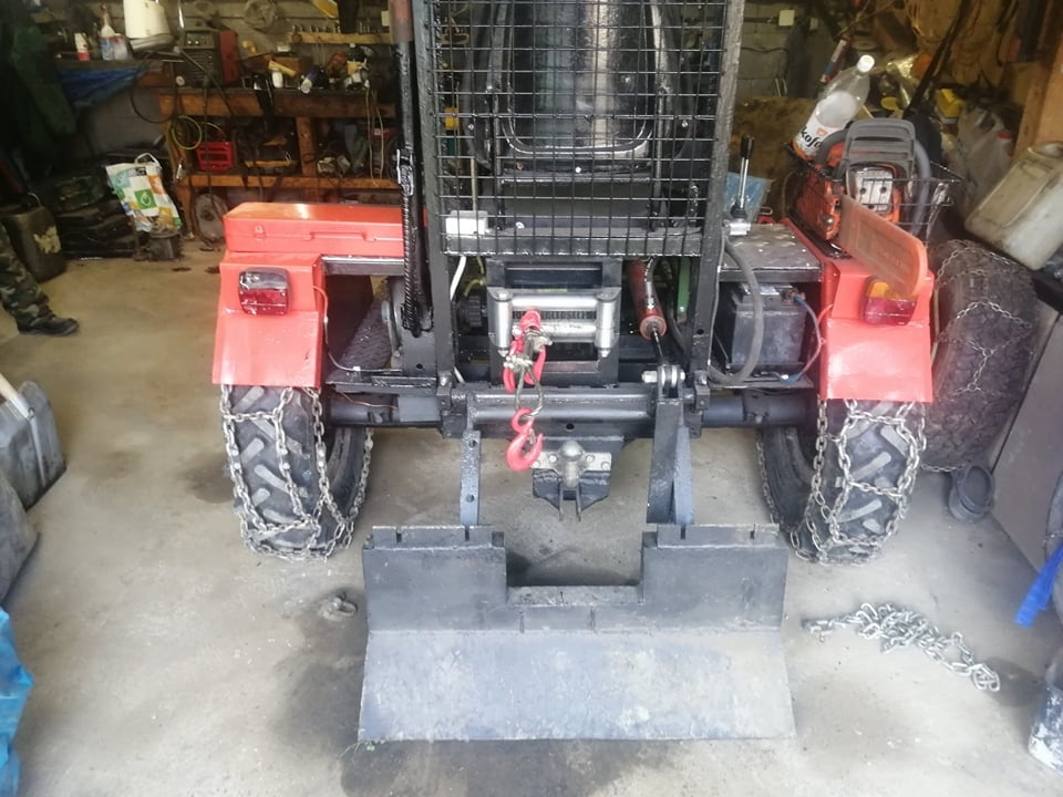 Malotraktor 4x4