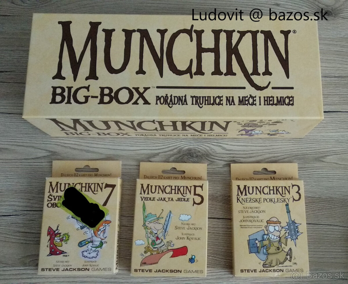 Munchkin rozšírenia (CZ)