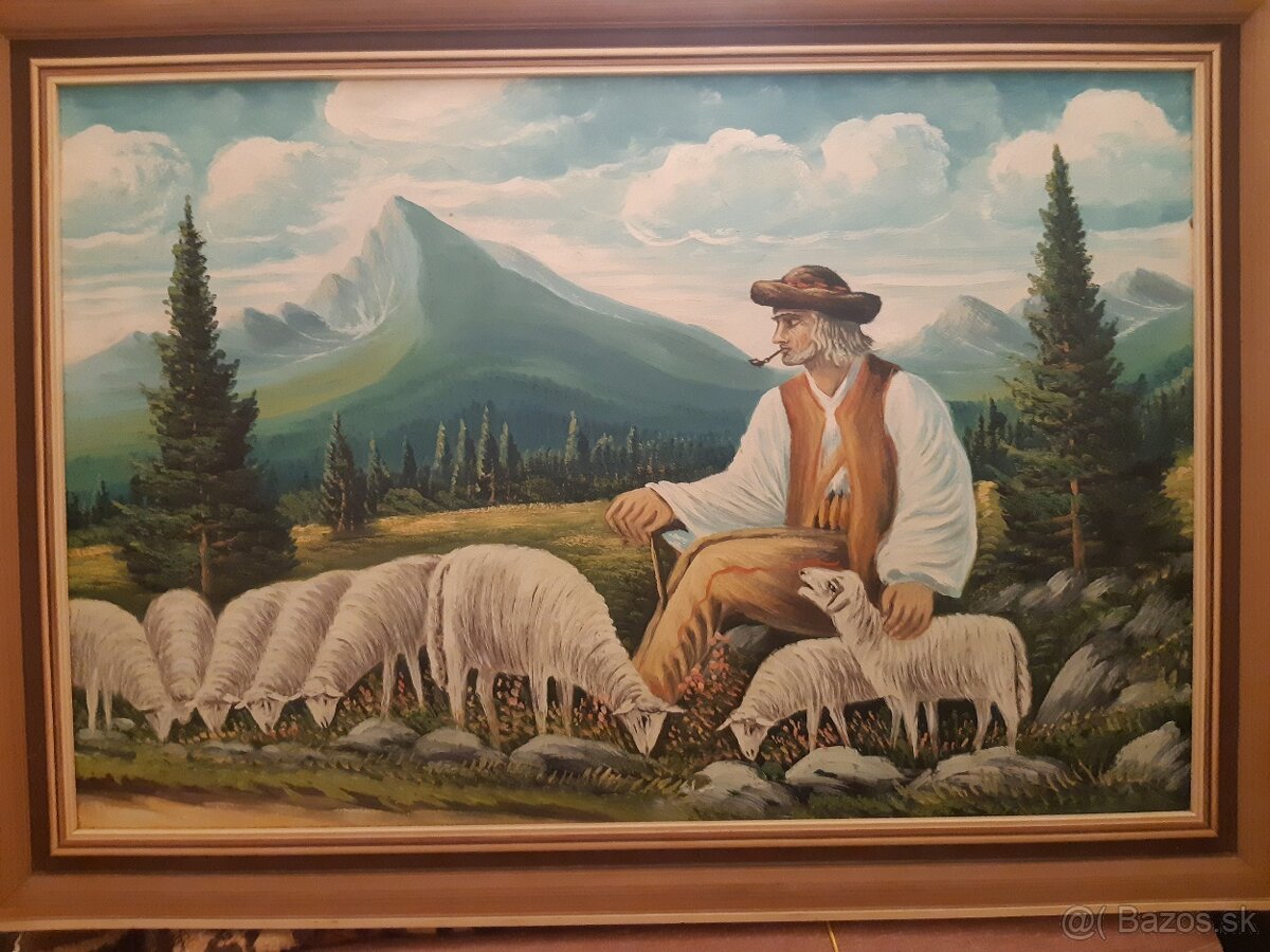 predám obraz Pastier oviec