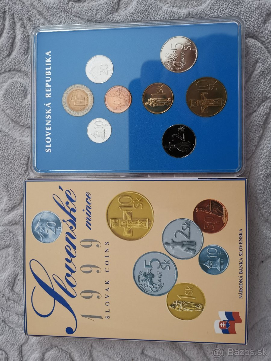 Sada Slovenských mincí 1999