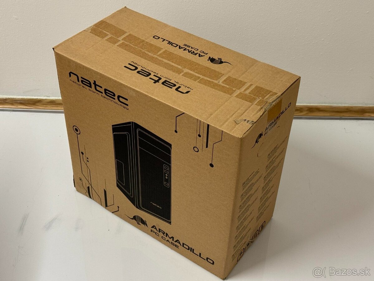 Predám novú PC skriňu Skyrinku Armadillo