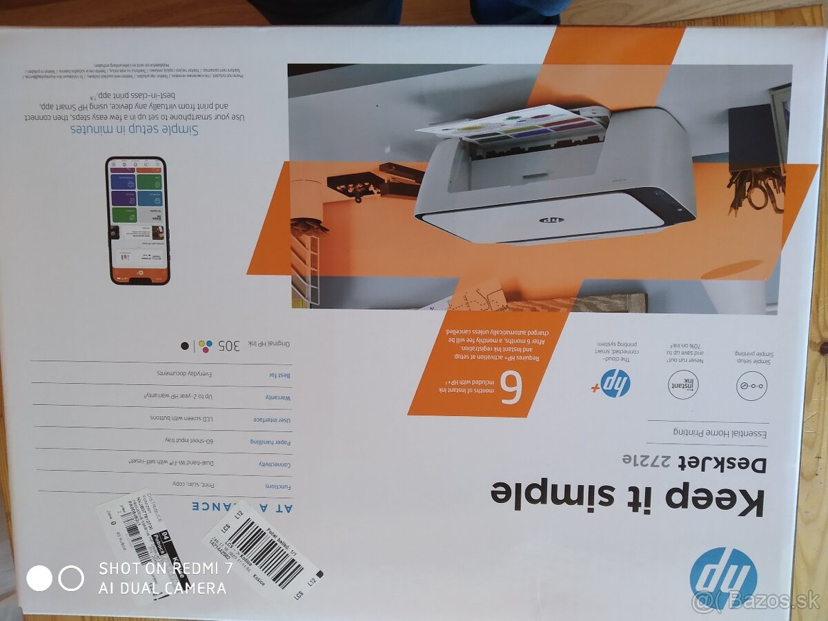 HP Deskjet 2721e