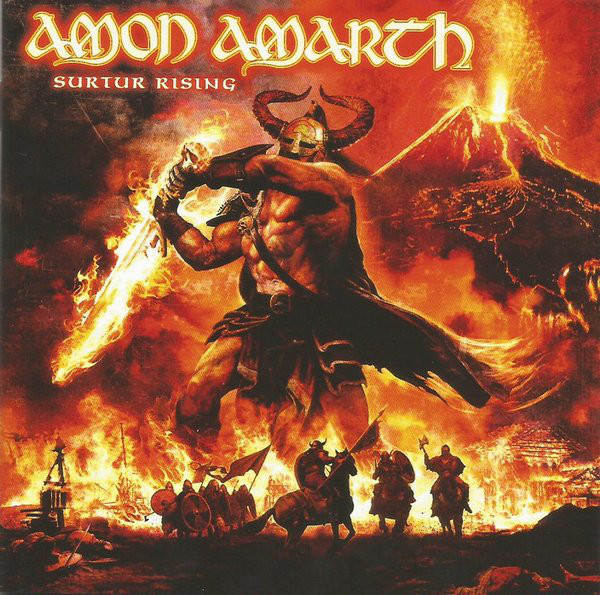 PREDÁM ORIGINÁL CD - AMON AMARTH - Surtur Rising 2011