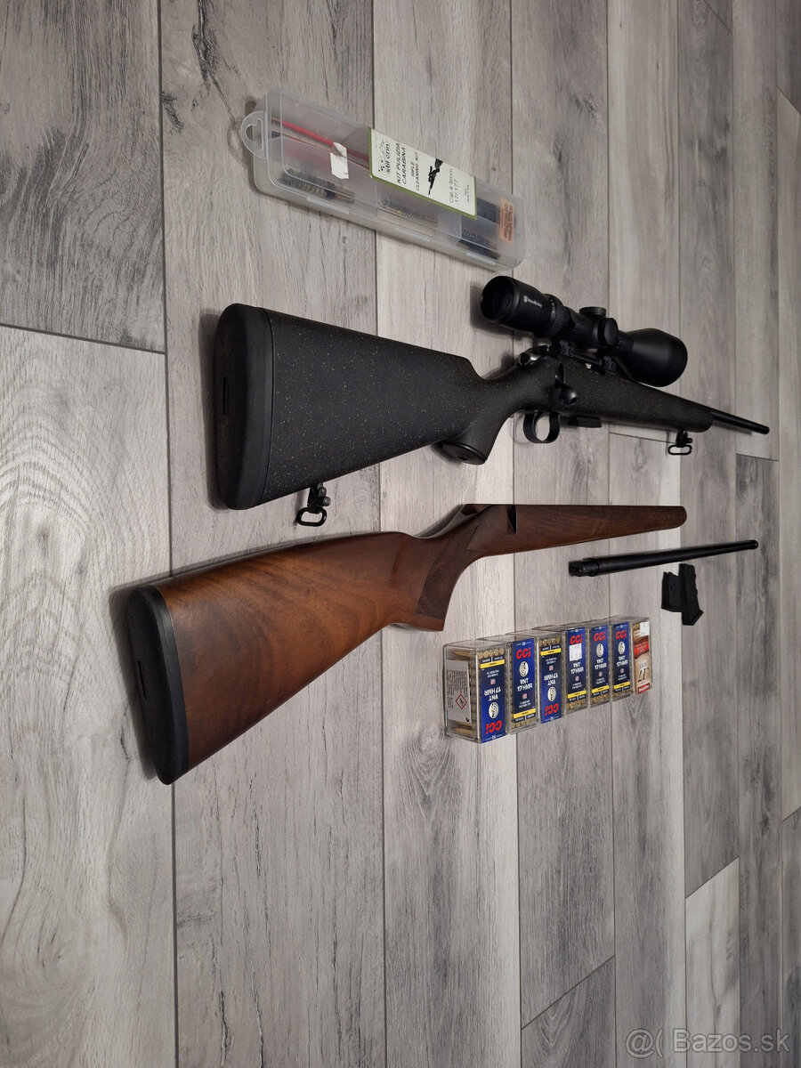 cz455 17hmr +22LR