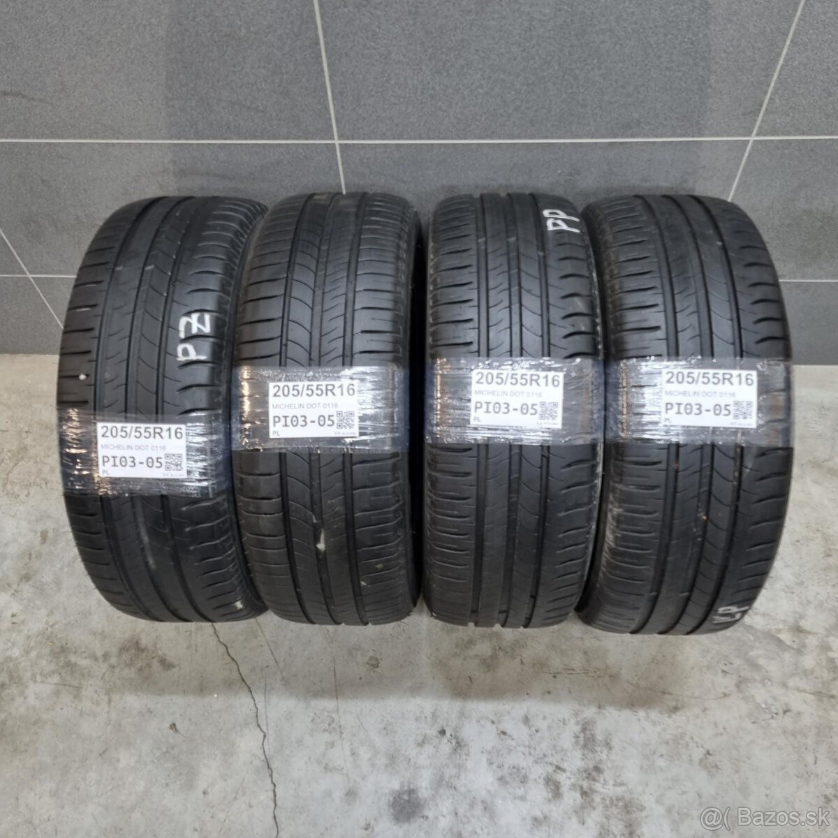 Letné pneumatiky 205/55 R16 MICHELIN DOT0116