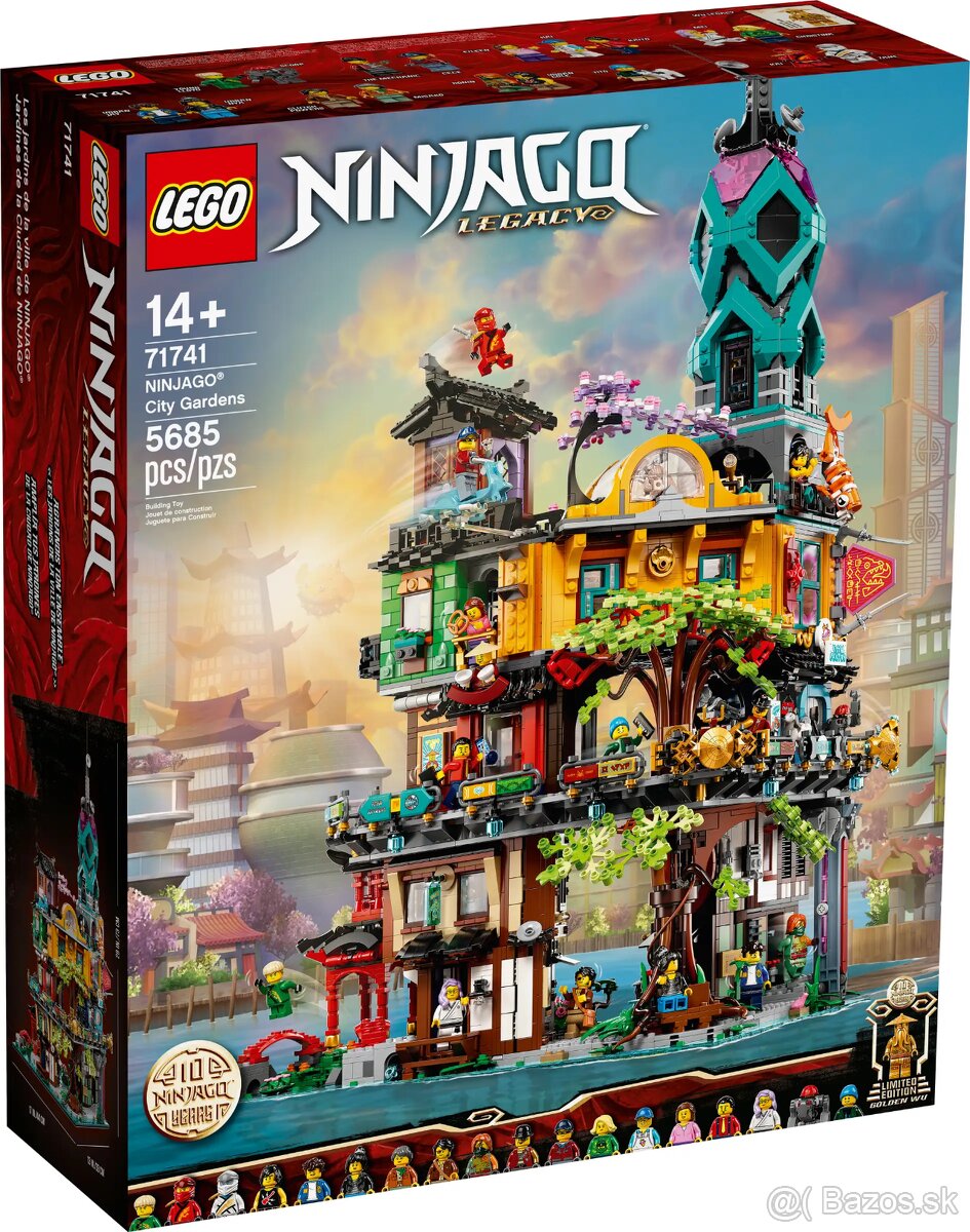 LEGO 71741 Záhrady v NINJAGO® City / NOVÉ