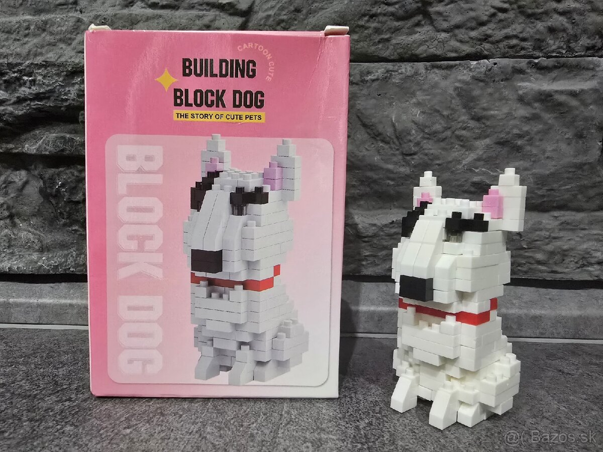 Mini lego Bulteriér