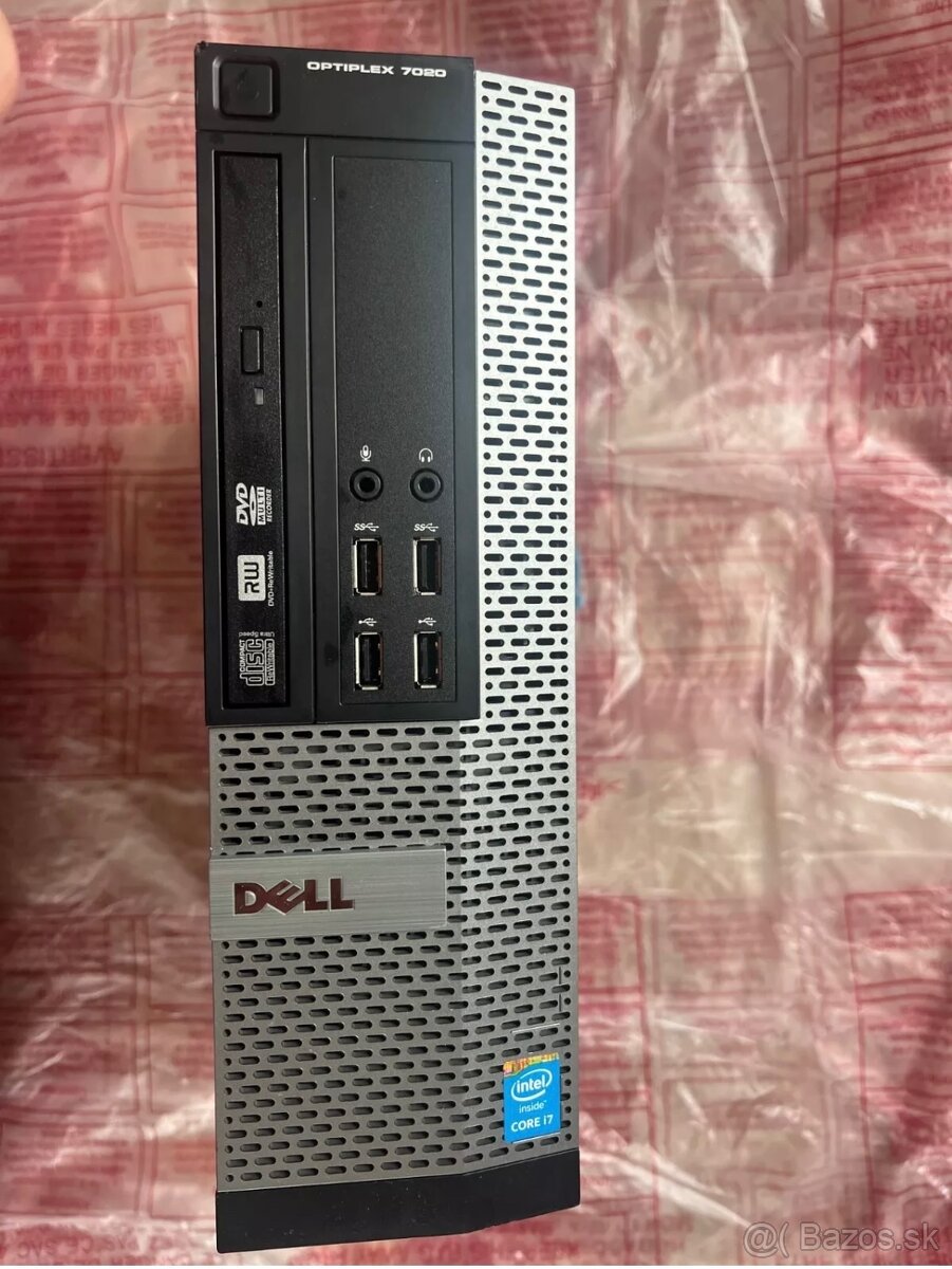 PC Dell 7020 SFF i7 4790 + monitor Dell 2314h 23"