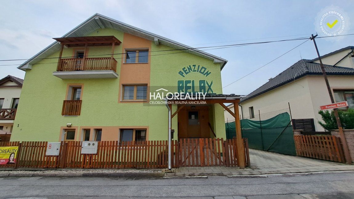 HALO reality - Predaj, penzión Kováčová - EXKLUZÍVNE HALO RE