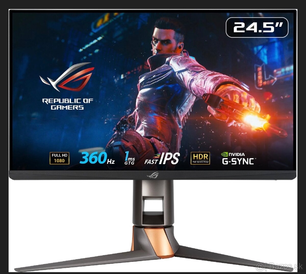 Herny monitor ASUS ROG Swift 360hz, 10bit