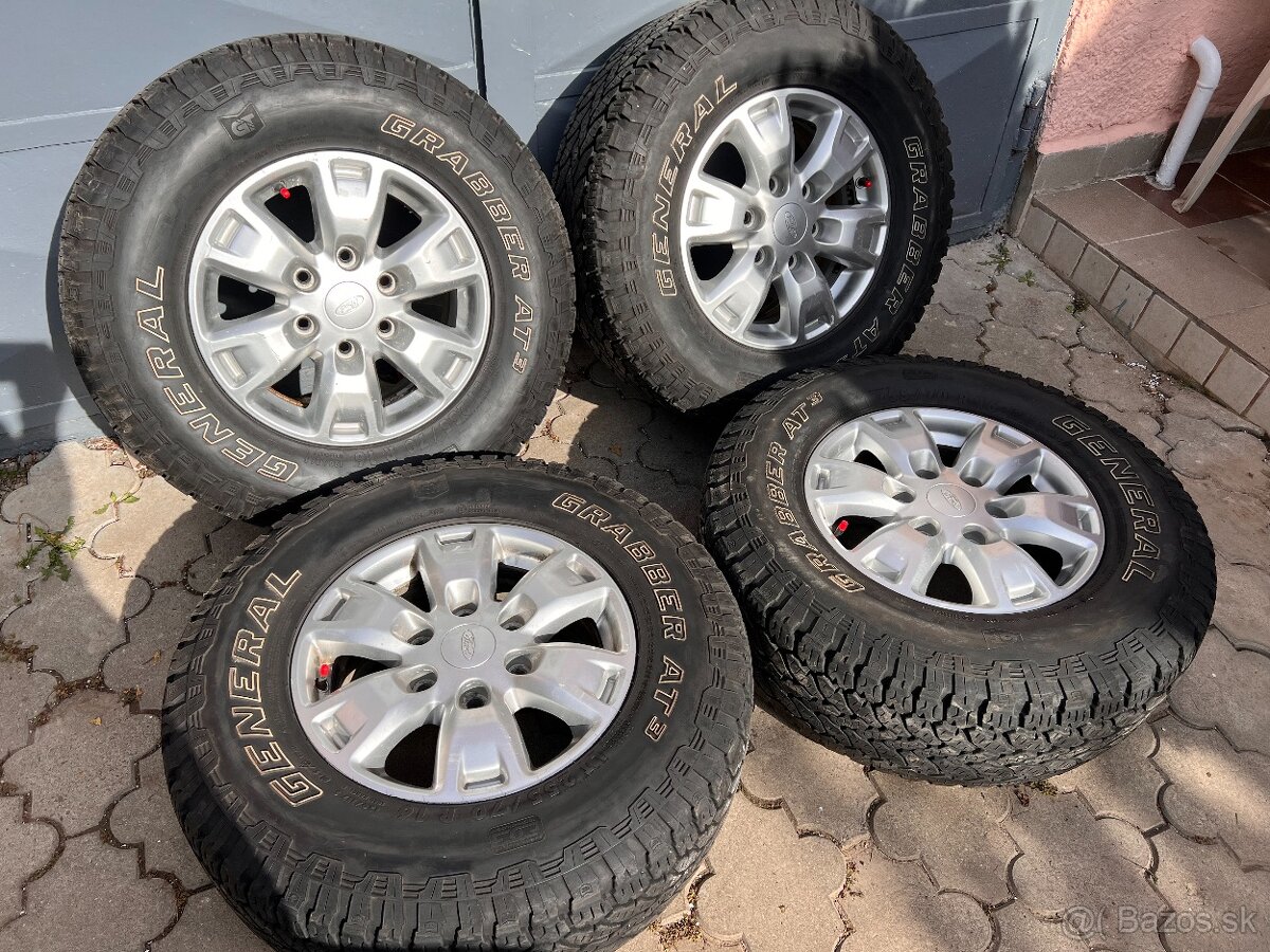 Offroad set 255/70 R16 General Grabber AT3 + 6x139,7 FORD